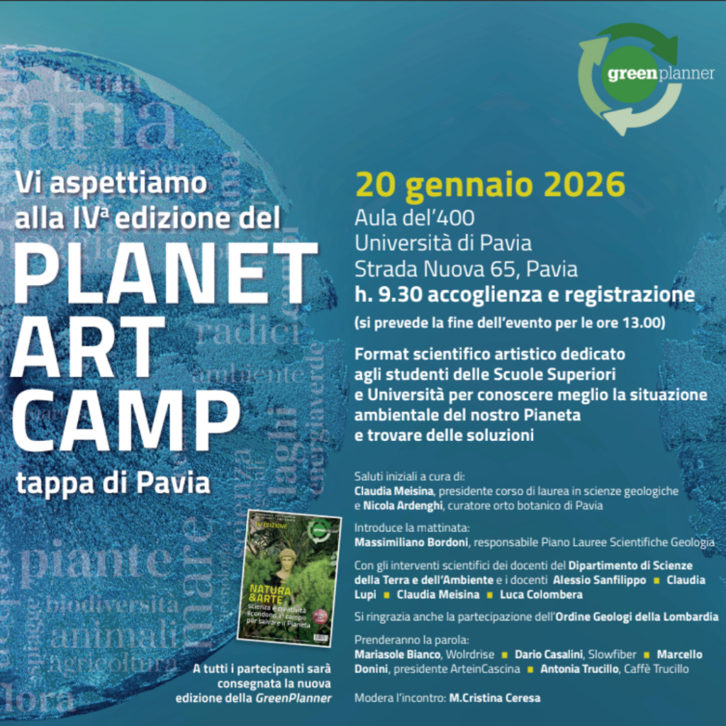 Planet Art Camp sbarca a Pavia: 20 gennaio 2026