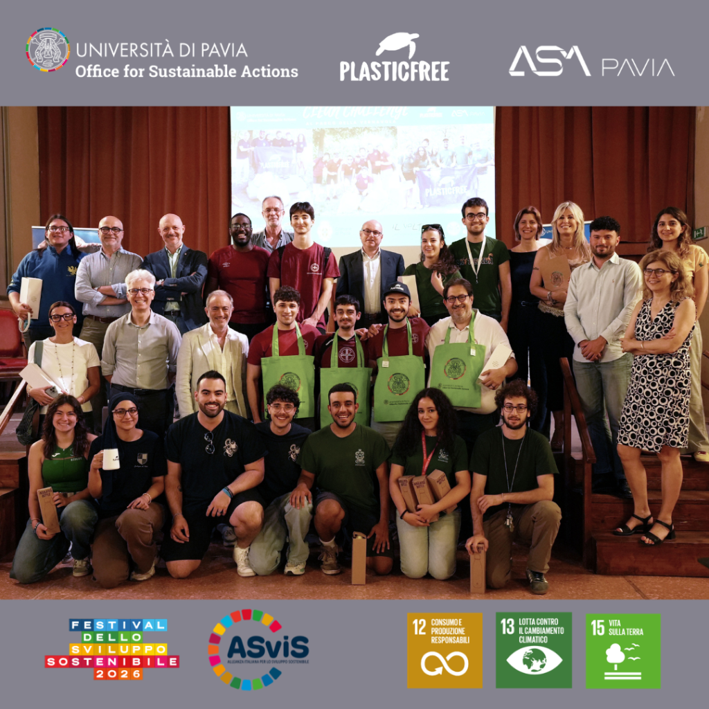 Vernavola Clean Challenge: oltre 40 studenti e studentesse dei Collegi pavesi raccolgono 350 kg di rifiuti nel Parco della Vernavola